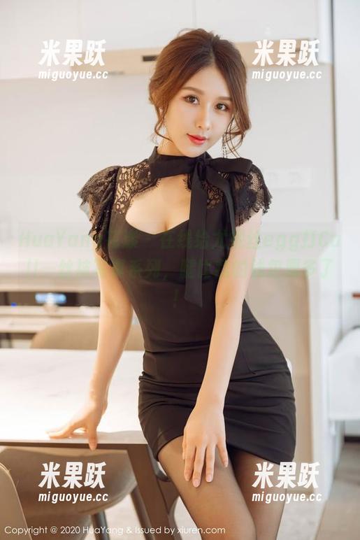 HuaYang花漾-尤妮丝egg HuaYang花漾 - 在线给尤妮丝egg打Call—丝袜写真系列,腿比我的钱包厚多了!