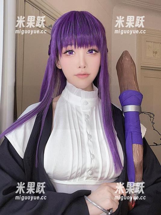 这组水淼aqua双马尾照片，看得我也想编个马尾，图包里藏着些黑科技，让我不明觉厉。