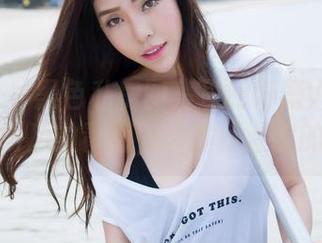 魅妍社 - 黑色私房图集里的妤薇Vivian，像大雨后的青藤，偷偷打湿我的思绪。